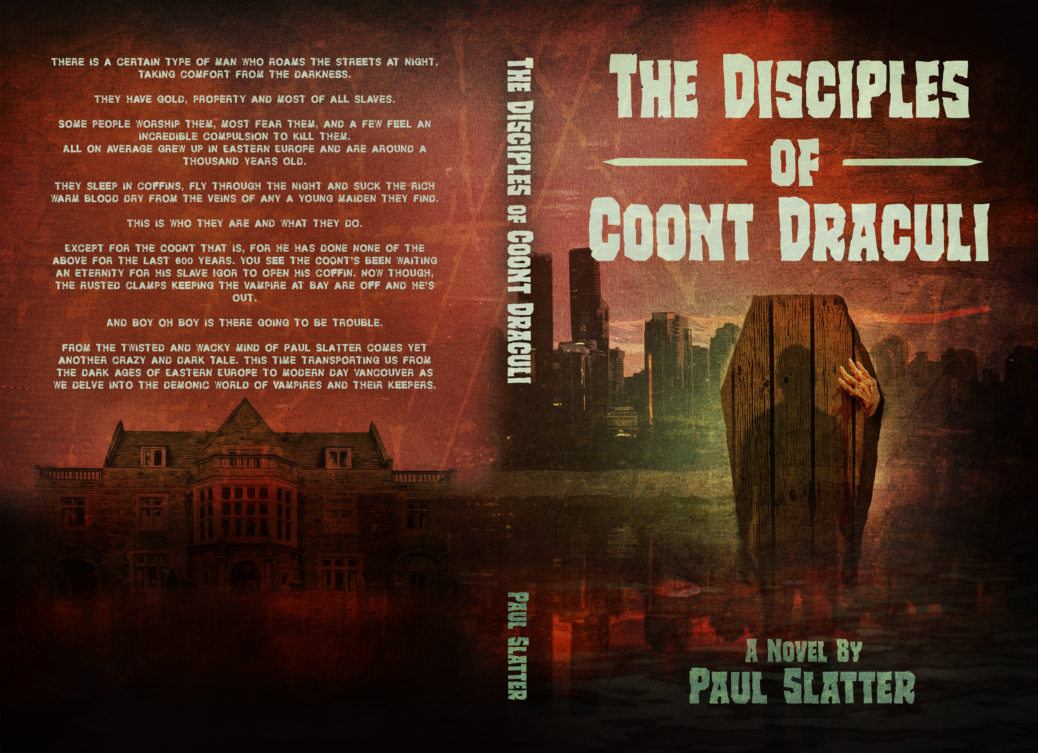 The Disciples of Coont Draculi full book cover